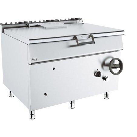 Tigaie basculantă pe gaz, 120L, BASE 900 GAS TILTING PAN 120L, Combi Steel