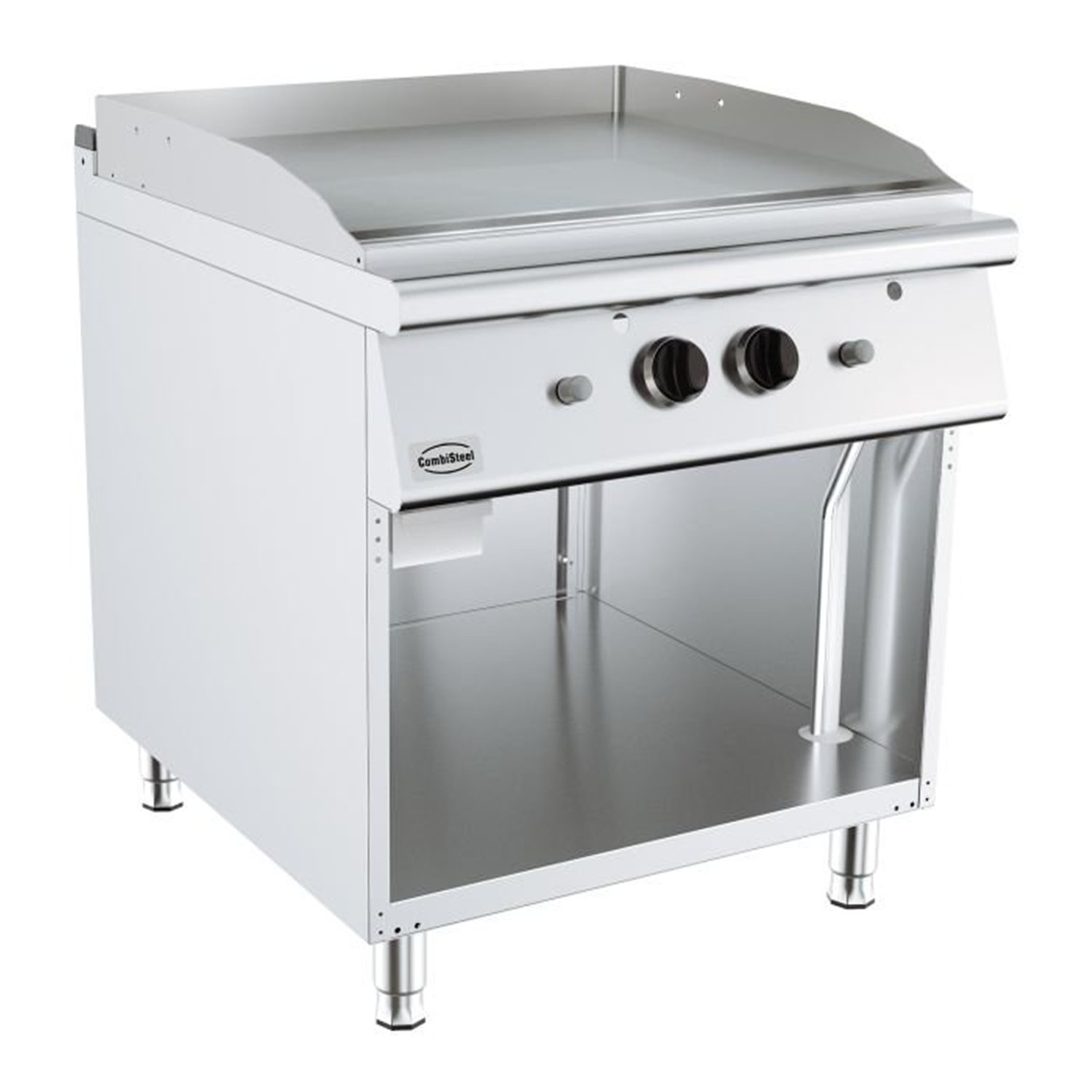 Plită de gătit, cu gaz, 900 mm, BASE 900 GAS FRY TOP, Combi Steel