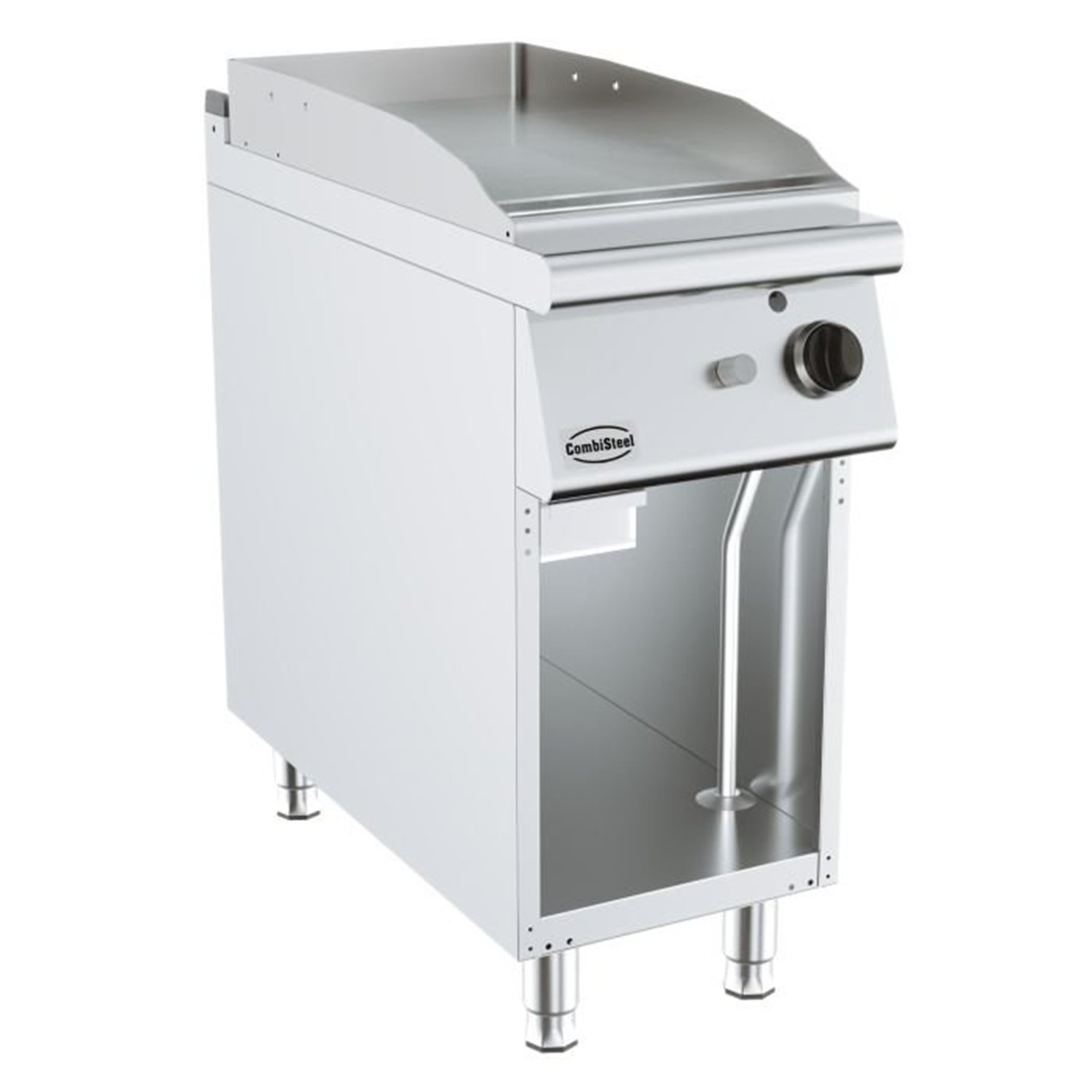 Plită de gătit, Fry Top pe gaz, 900 mm, Chrome, BASE 900 GAS FRY TOP CHROME, Combi Steel