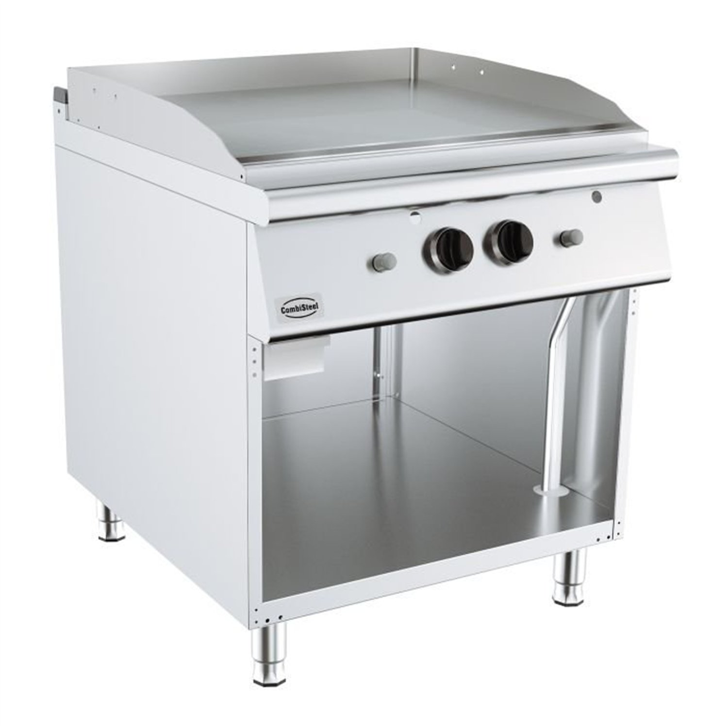 Plită de gătit, Fry Top pe gaz, 900 mm, Chrome, BASE 900 GAS FRY TOP CHROME, Combi Steel