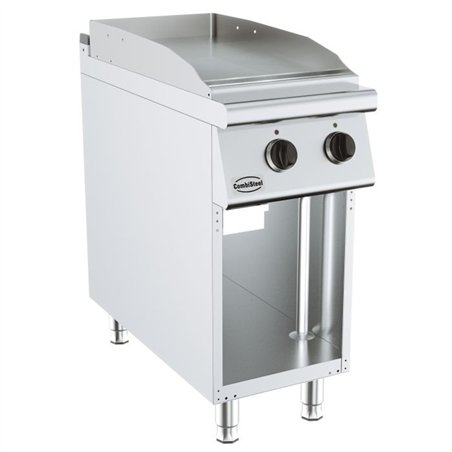 Plită Fry Top, cromată, electrică, BASE 900 EL. FRY TOP CHROME, Combi Steel