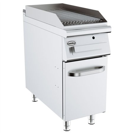 Grătar pe gaz cu vapori, 900 mm, BASE 900 GAS VAPOR GRILL, Combi Steel