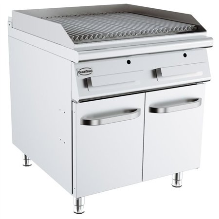 Grătar pe gaz cu vapori, 900 mm, BASE 900 GAS VAPOR GRILL, Combi Steel
