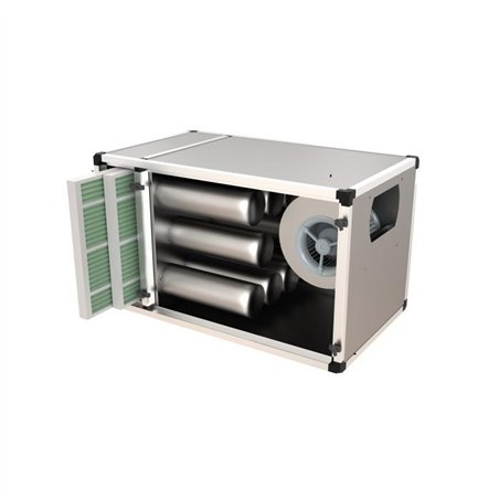 Purificator de aer, cu motor, capacitate 3000m3, Combi Steel