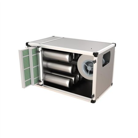 Purificator de aer, cu motor, capacitate 4000m3/h, Combi Steel