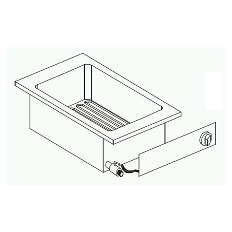 Prăjitor cu ulei, capacitate 10 litri, Combi Steel, EL. FRYER 1X10 L