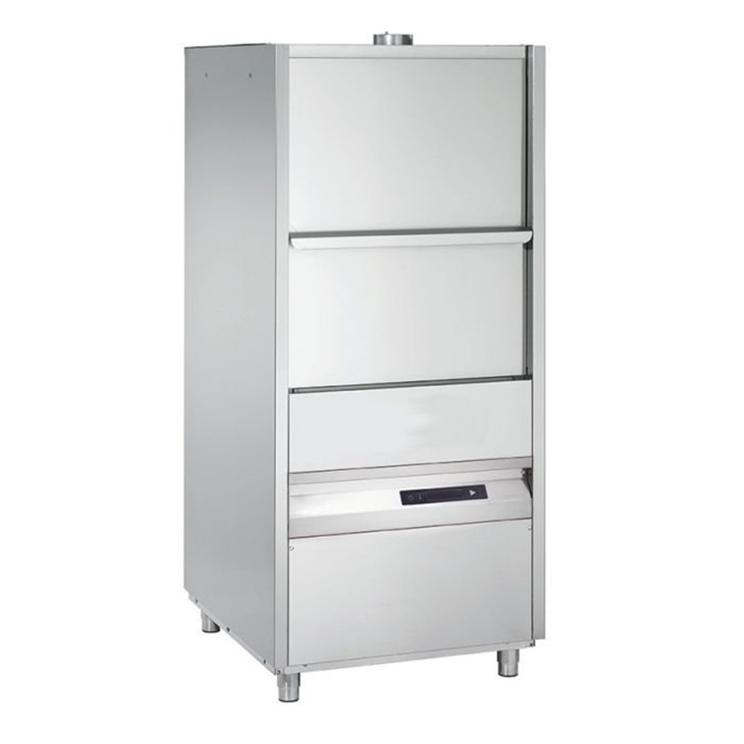 Mașină de spălat vase pentru oale, capacitate mare, 6565 PRSE, Combi Steel