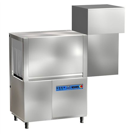 Mașină de spălat vase cu bandă transportoare, capacitate mare, PL RACK CONVEYOR DISHWASHER ASC, Combi Steel