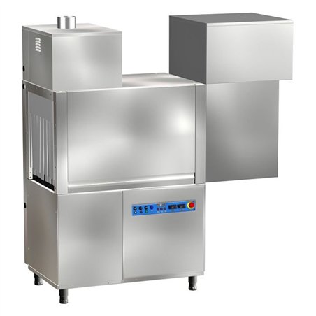 Mașină de spălat vase cu bandă transportoare, capacitate mare, PL RACK CONVEYOR DISHWASHER ASC CD, Combi Steel