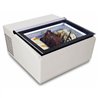 Vitrină frigorifică pentru înghețată, deschidere pe partea clientului, model COUNTERTOP WHITE, Combi Steel