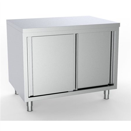 Masă de lucru cu uși glisante, 2000 mm, 700 WORKTABLE SLIDING DOORS 2000, Combi Steel