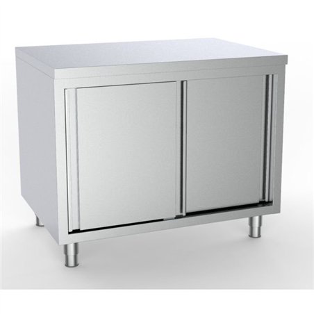 Masă de lucru cu uși glisante, 2000 mm, 700 WORKTABLE SLIDING DOORS 2000, Combi Steel
