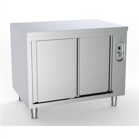 Dulap încălzit, 700 litri, fără spate, 700 HEATED CUPBOARD 1400, Combi Steel