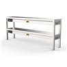 Suport de servire, încălzitor ceramic cu 2 niveluri, 8 radiatoare de 250W, OVERSHELF CERAMIC HEATED 2 LEVEL 1600, Combi Steel.