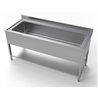 Unitate chiuvetă, cu chiuvetă mare, 1800 mm, Combi Steel