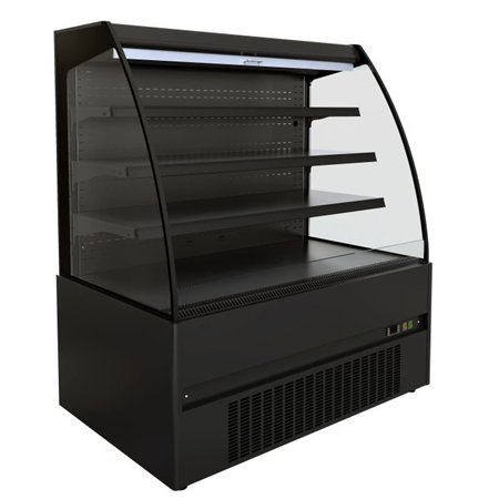 Vitrină frigorifică, design elegant, 1.3 m, COLD DISPLAY NOAH 1.3, Combi Steel