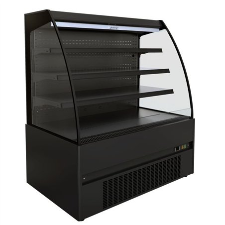 Vitrină frigorifică, design elegant, 1.3 m, COLD DISPLAY NOAH 1.3, Combi Steel