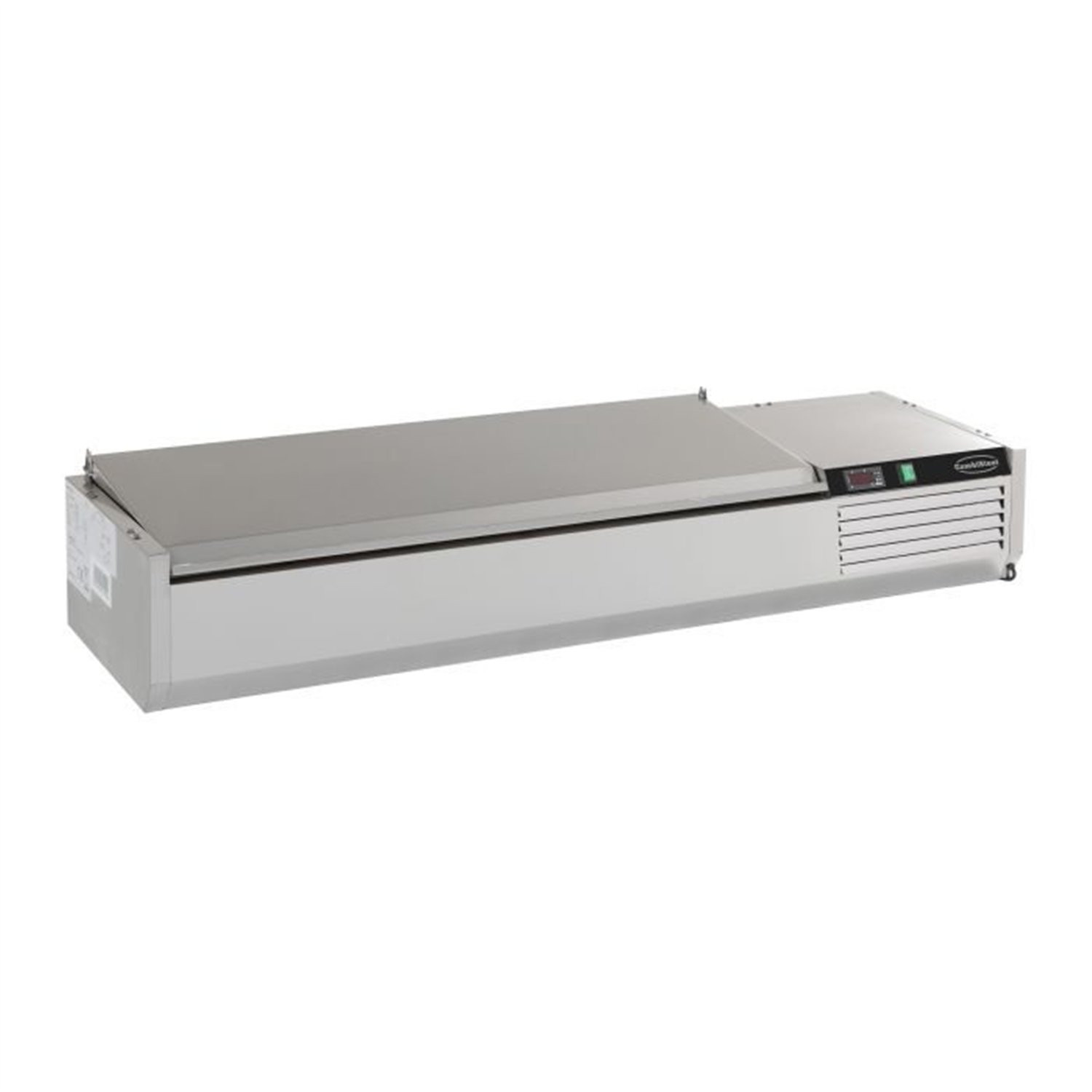 Blat refrigerat, inox, 9 compartimente GN 1/3, REFRIGERATED COUNTER TOP SS TOP 1/3 GN x 9, Combi Steel