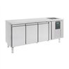 Masă refrigerată cu chiuvetă, 3 uși, 700 REFRIGERATED COUNTER SINK 3 DOORS, Combi Steel
