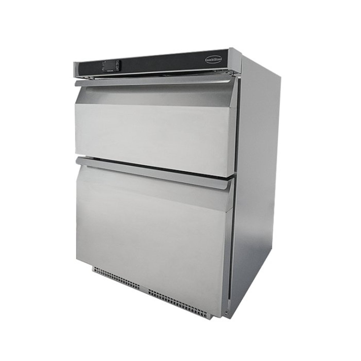 Refrigerator cu 2 sertare, model countertop, SS 2 DRAWERS, Combi Steel