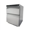 Refrigerator cu 2 sertare, model countertop, SS 2 DRAWERS, Combi Steel