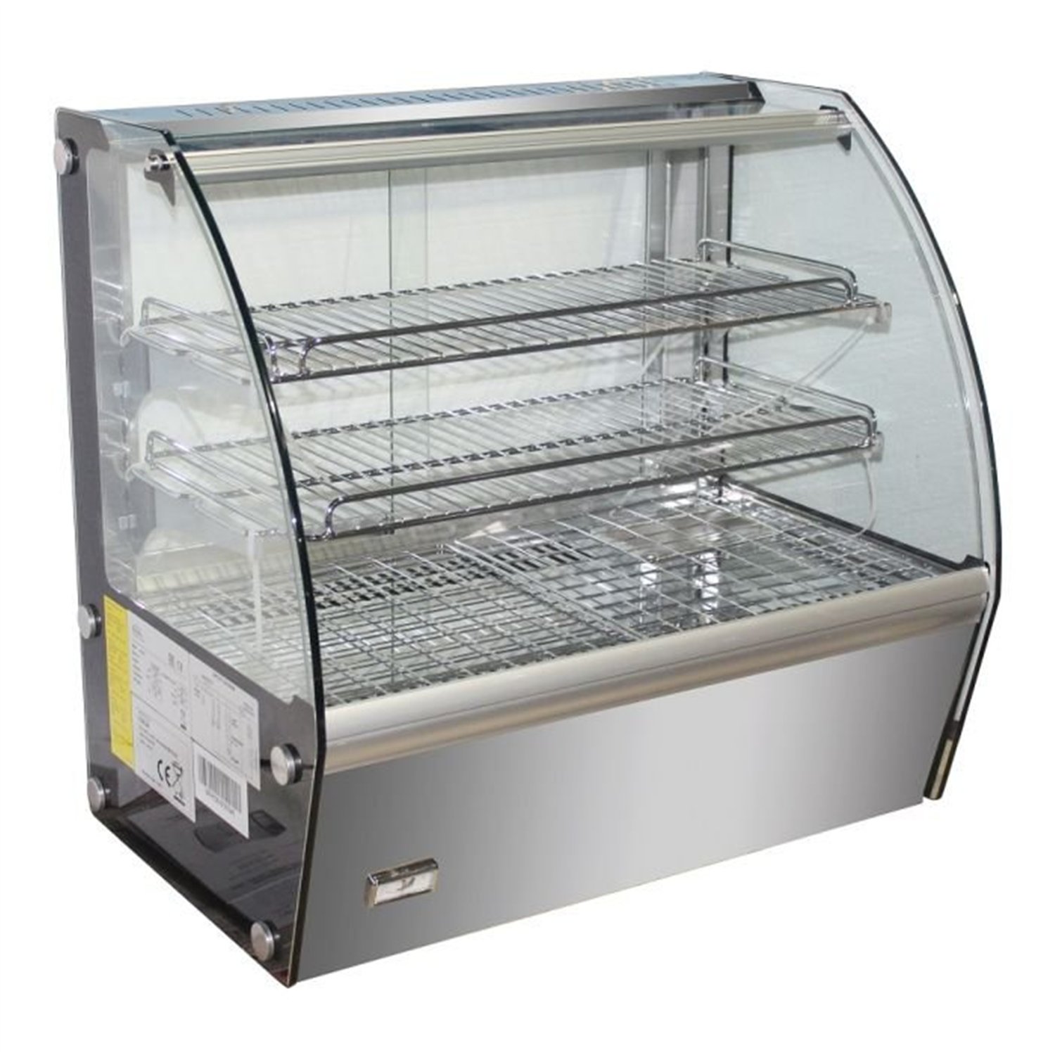 Vitrină de servire, 100 litri, încălzire uniformă, HOT DISPLAY 100 L, Combi Steel