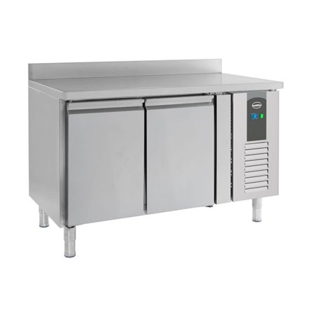 Masă frigorifică cu spate înalt, 2 uși, Combi Steel