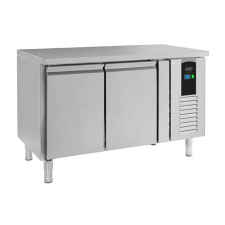 Masă frigorifică, 2 uși, linie energetică, REFRIGERATED COUNTER 2 DOORS ENERGY LINE, Combi Steel
