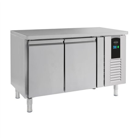 Masă frigorifică, 2 uși, linie energetică, REFRIGERATED COUNTER 2 DOORS ENERGY LINE, Combi Steel