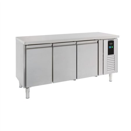 Mese cu răcire, 3 uși, eficiență energetică, REFRIGERATED COUNTER 3 DOORS ENERGY LINE, Combi Steel