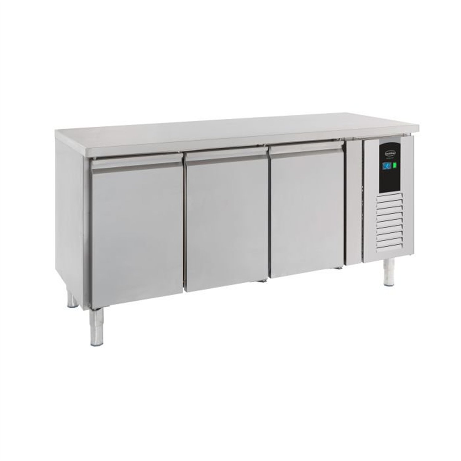 Mese cu răcire, 3 uși, eficiență energetică, REFRIGERATED COUNTER 3 DOORS ENERGY LINE, Combi Steel