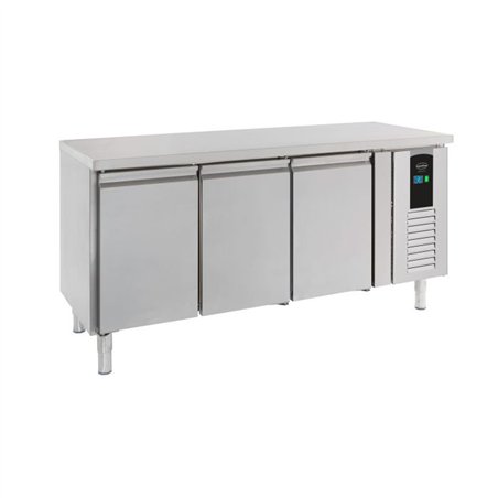 Mese cu răcire, 3 uși, eficiență energetică, REFRIGERATED COUNTER 3 DOORS ENERGY LINE, Combi Steel