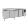 Masă frigorifică, 4 uși, eficiență energetică, REFRIGERATED COUNTER 4 DOORS ENERGY LINE, Combi Steel