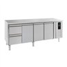 Masă frigorifică, 3 uși și 2 sertare, linie energetică, 700 REFRIGERATED COUNTER 3 DOORS AND 2 DRAWERS ENERGY LINE, Combi Steel.