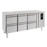 Masă frigorifică, 6 sertare, linie energetică, 700 REFRIGERATED COUNTER 6 DRAWERS ENERGY LINE, Combi Steel