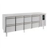 Masă refrigerată, 8 sertare, linie energetică, 700 REFRIGERATED COUNTER 8 DRAWERS ENERGY LINE, Combi Steel