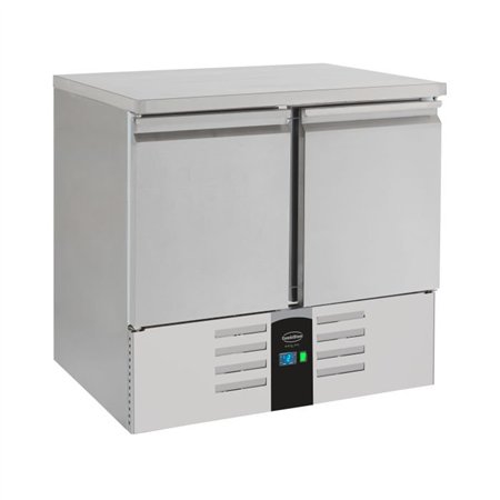 Mese refrigerate, 2 uși, linie energetică, echipată cu evaporator, Combi Steel