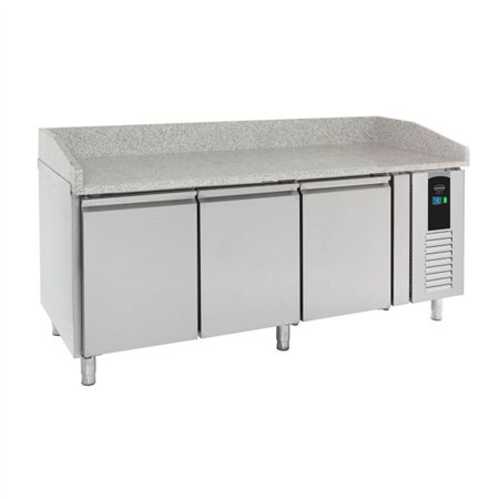 Masă de preparare pizza, 3 uși, Energy Line, Combi Steel