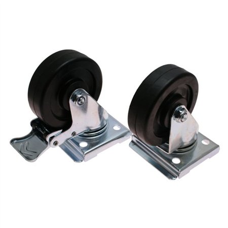 Set accesorii pentru GN, 6x, CASTOR SET FOR GN SERIE 6X, Combi Steel