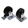 Set accesorii pentru refrigerare, CASTOR SET FOR GN SERIE 4X, Combi Steel