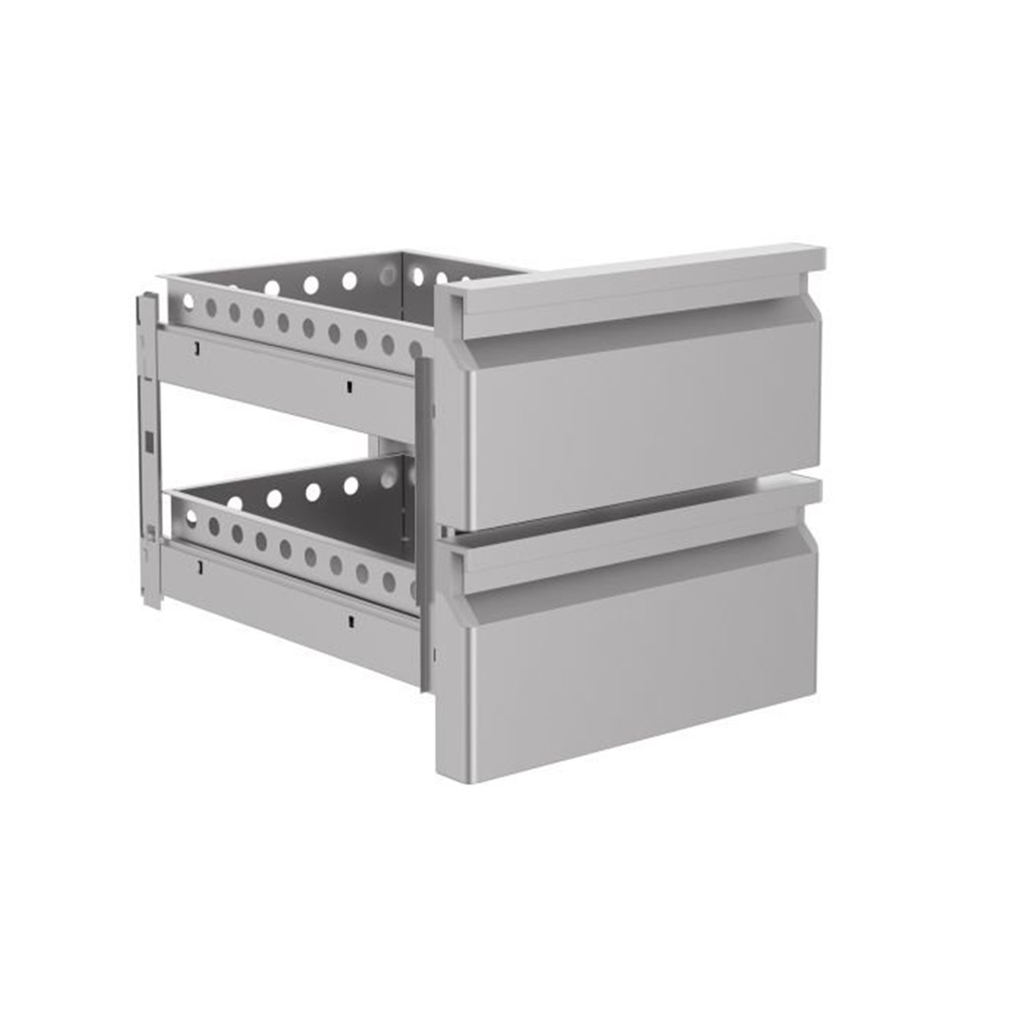 Set sertare, 2 sertare, pentru modele 7450.0755-0760-0765, Combi Steel