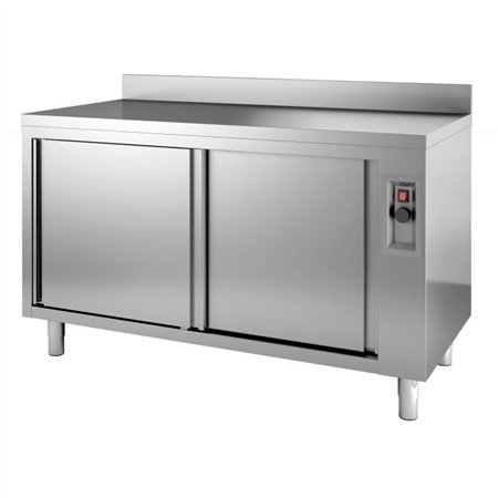 Dulap încălzit cu spate, 1600 mm, 700 HEATED CUPBOARD UPSTAND 1600, Combi Steel