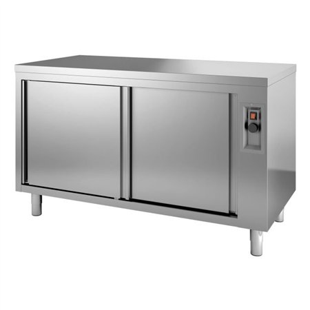 Dulap încălzit, 600 litri, fără spate, 600 HEATED CUPBOARD 2000, Combi Steel