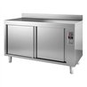Cupa încălzită, cu spate, 600 HEATED CUPBOARD UPSTAND 1600, Combi Steel