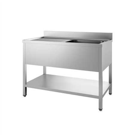 Unitate chiuvetă, raft inferior, 2 niveluri, 2400 mm, 700 SINK UNIT SHELF FLAT PACKED 2 MIDDLE 2400, Combi Steel