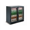 Răcitor backbar, 2 uși, design elegant, BACKBAR COOLER BLACK 2 DOORS, Combi Steel