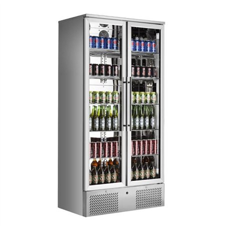Răcitor backbar, 458 L, înalt, din oțel inoxidabil, BACKBAR COOLER HIGH 458 L SS, Combi Steel