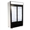 Refrigerator cu uși glisante din sticlă, BEZ-780 SL, Combi Steel