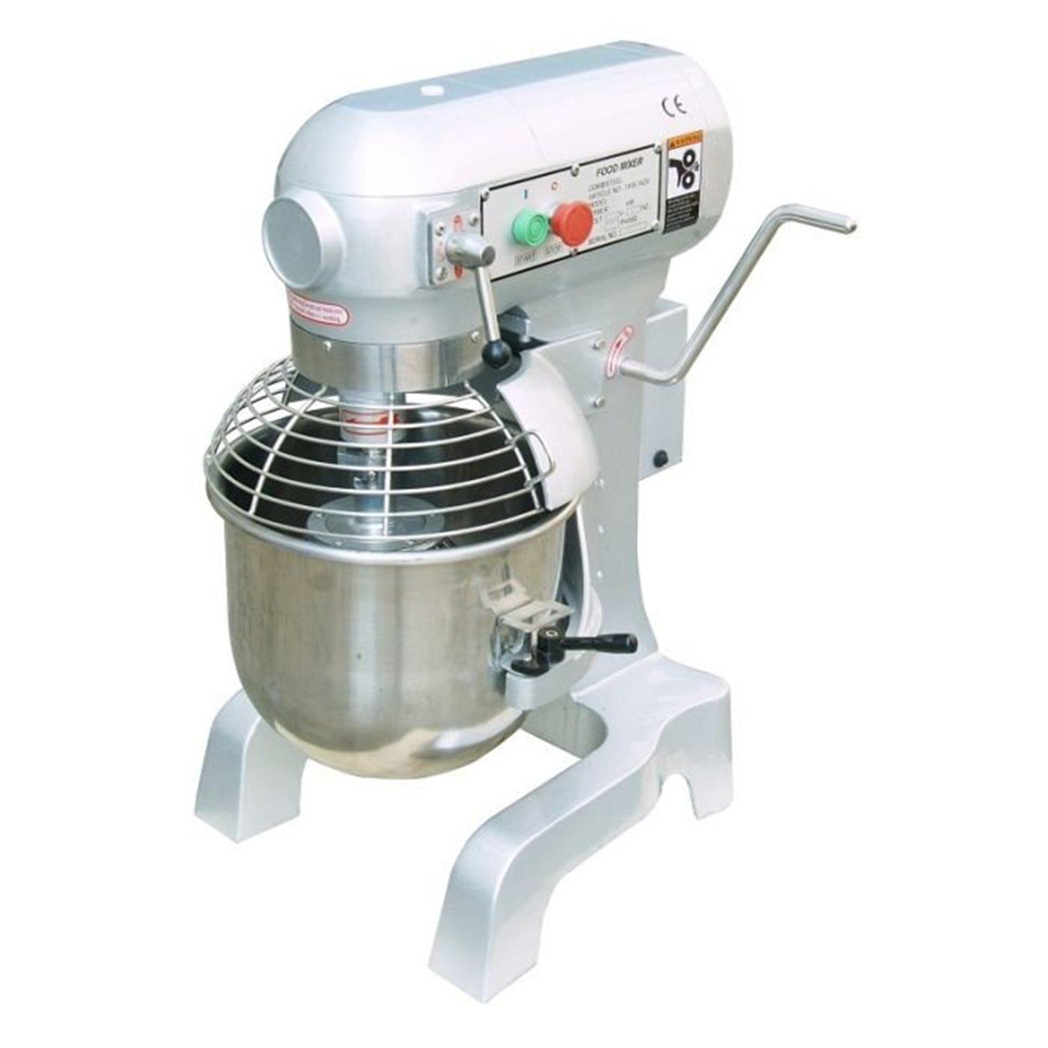 Mixer planetar, capacitate 20 litri, Combi Steel