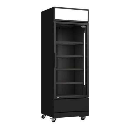 Vitrină frigorifică cu uși din sticlă, 370 litri, FCU-370 BL, Combi Steel